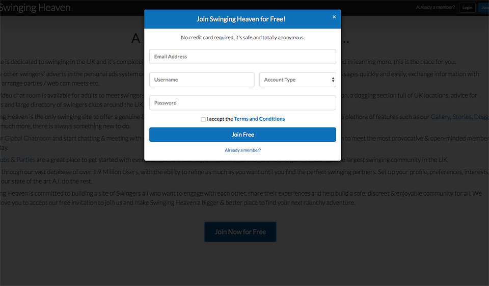 Swinging Heaven Review 2020 – Hot Swingers Are Waiting for You