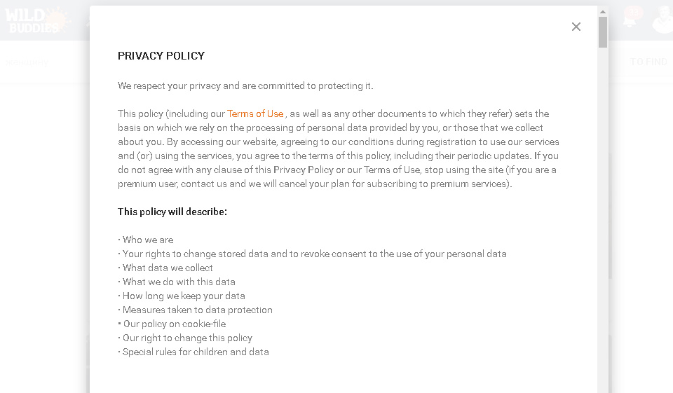 WildBuddies Sign-Up Process & Login Info