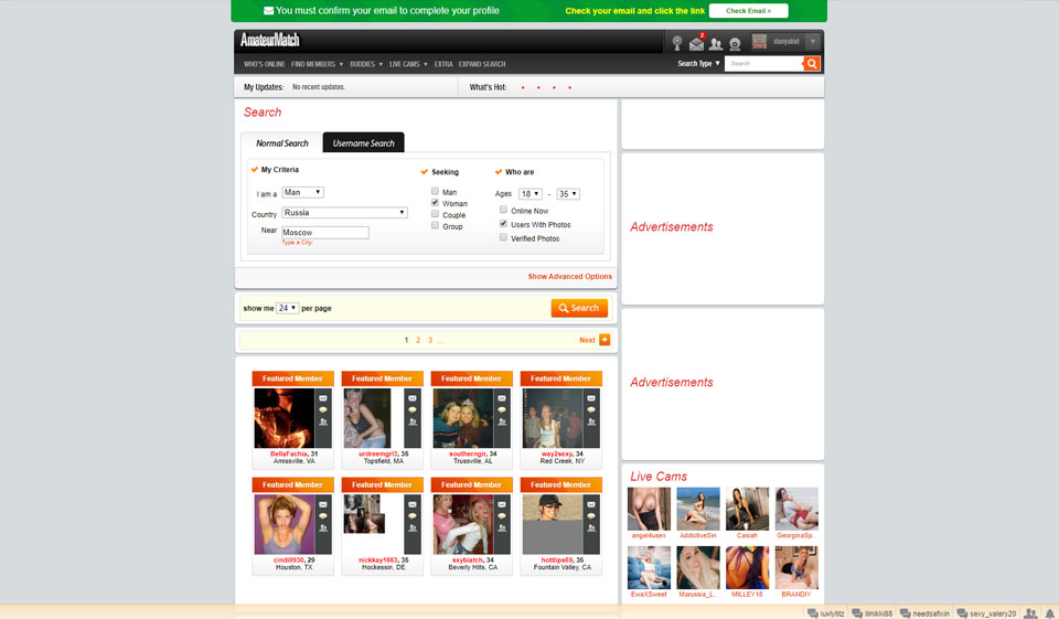 AmateurMatch How to Pay