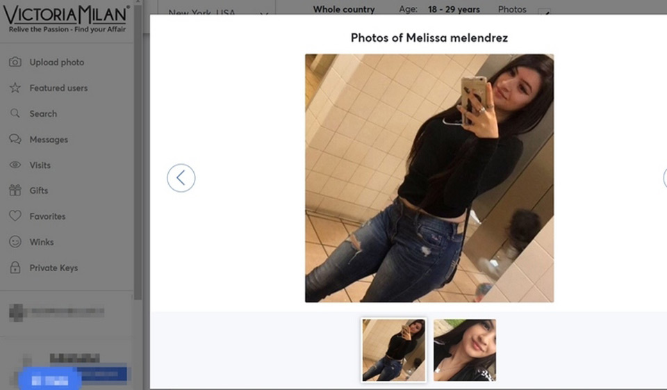 Victoria Milan What members on this site