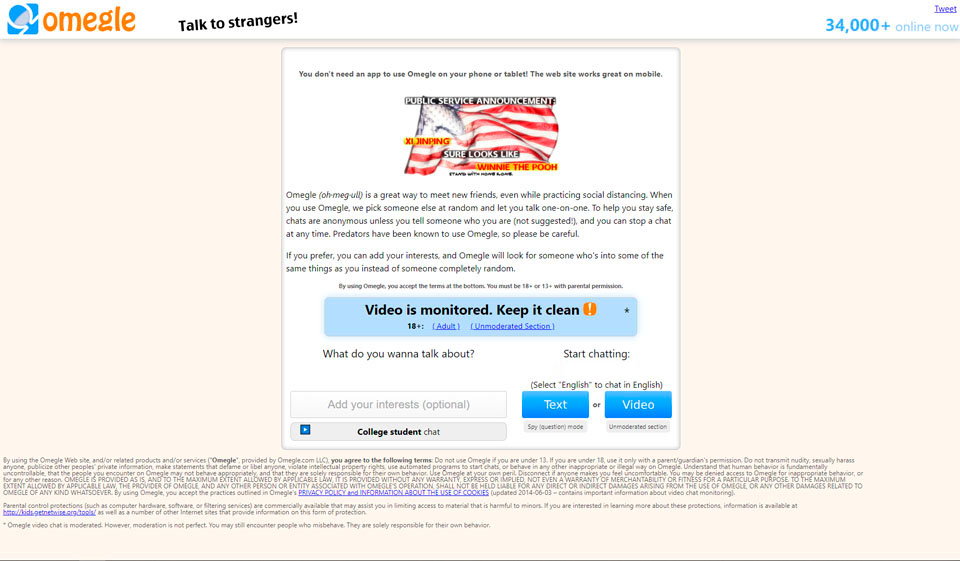 Omegle Review 2025