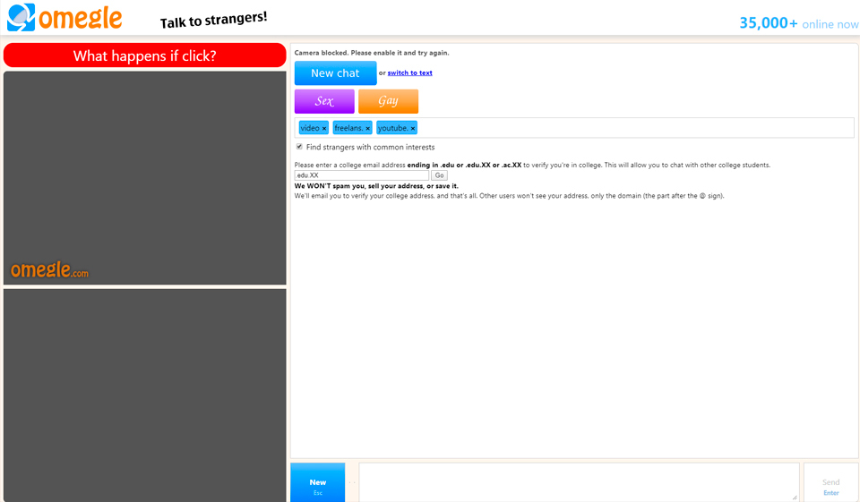 What are the Steps to Create a New Profile on the site?