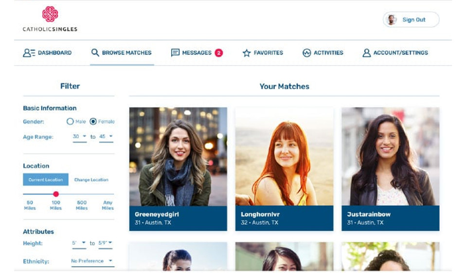 Catholic Singles Review 2020