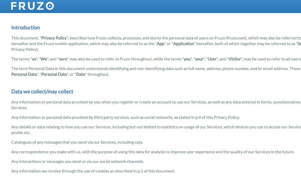 Registrazione al sito