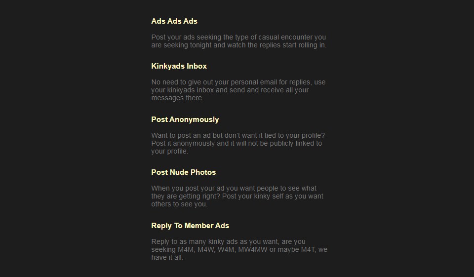 Should You Trust KinkyAds or Is It a Scam