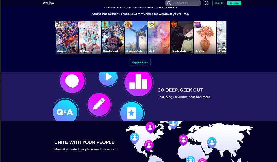 What are the types of people you will find on this site?