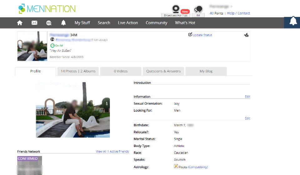 How to Create Profile on MenNation Website
